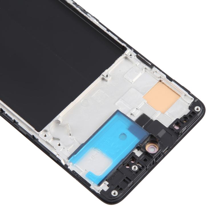 For Samsung Galaxy A51 4G SM-A515F 6.43 inch OLED LCD Screen Digitizer Full Assembly with Frame (Black) - free shipping - PMc TechLife - Order now!