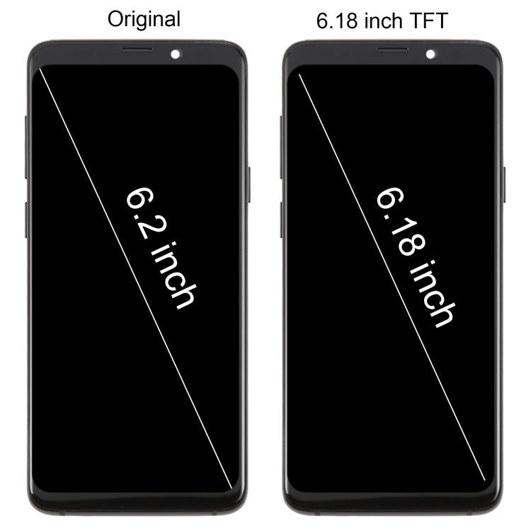 For Samsung Galaxy S9+ SM-G965F 6.18 inch TFT LCD Screen Digitizer Full Assembly with Frame (Gold) - free shipping - PMC TechLife - Order now!