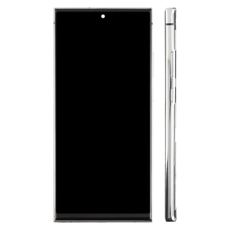 For Samsung Galaxy Note20 Ultra SM-N986B 6.72 inch TFT LCD Screen Digitizer Full Assembly with Frame, Not Supporting Fingerprint Identification (Silver) - free shipping - PMC TechLife - Order now!