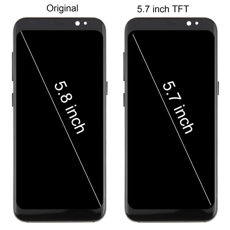 For Samsung Galaxy S8 SM-G950F 5.7 inch TFT LCD Screen Digitizer Full Assembly with Frame (Purple) - free shipping - PMC TechLife - Order now!