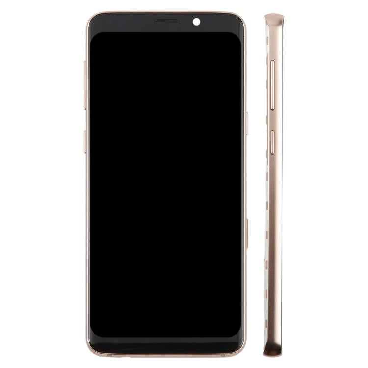 For Samsung Galaxy S9 SM-G960F 5.7 inch TFT LCD Screen Digitizer Full Assembly with Frame (Gold) - free shipping - PMC TechLife - Order now!