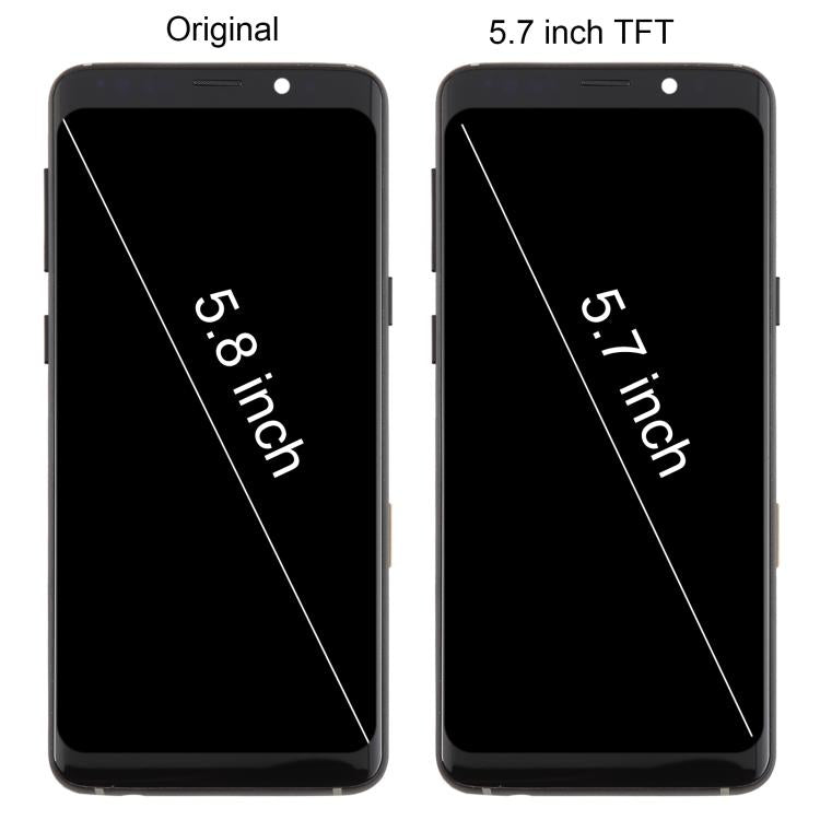 For Samsung Galaxy S9 SM-G960F 5.7 inch TFT LCD Screen Digitizer Full Assembly with Frame (Gold) - free shipping - PMC TechLife - Order now!
