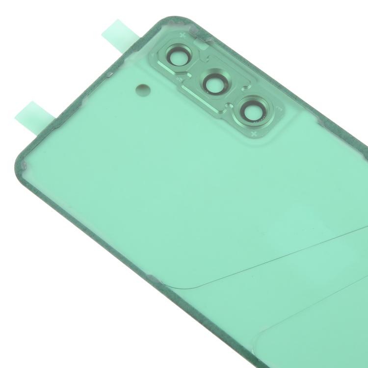 For Samsung Galaxy S21 FE SM-G990B Back Cover with Camera Lens Cover(Green) - free shipping - PMC TechLife - Order now!