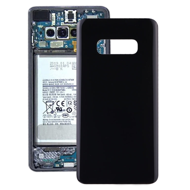 For Galaxy S10e SM-G970F/DS, SM-G970U, SM-G970W Battery Back Cover (Black) - Back Cover by PMC Jewellery | Online Shopping South Africa | PMC Jewellery | Buy Now Pay Later Mobicred