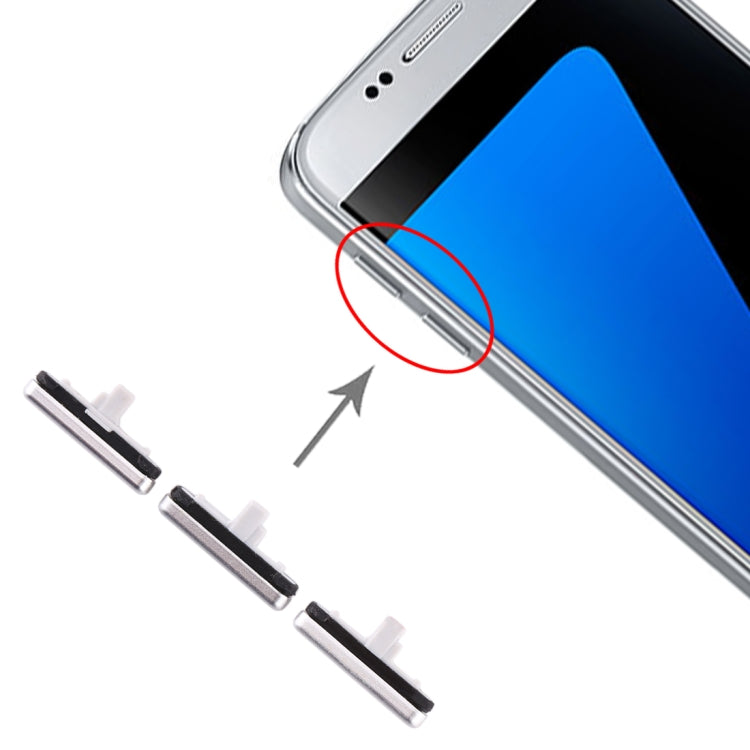 For Galaxy S7 10 Set Side Keys(Silver) - free shipping - PMc TechLife - Order now!