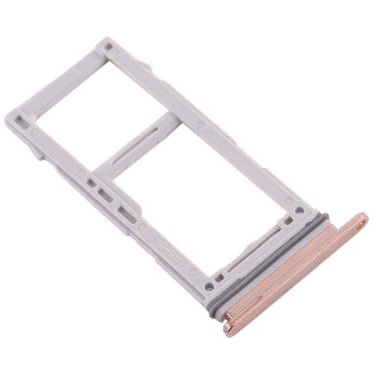 For Galaxy S10+ / S10 / S10e SIM Card Tray + SIM Card Tray / Micro SD Card Tray(Rose Gold) - free shipping - PMc TechLife - Order now!