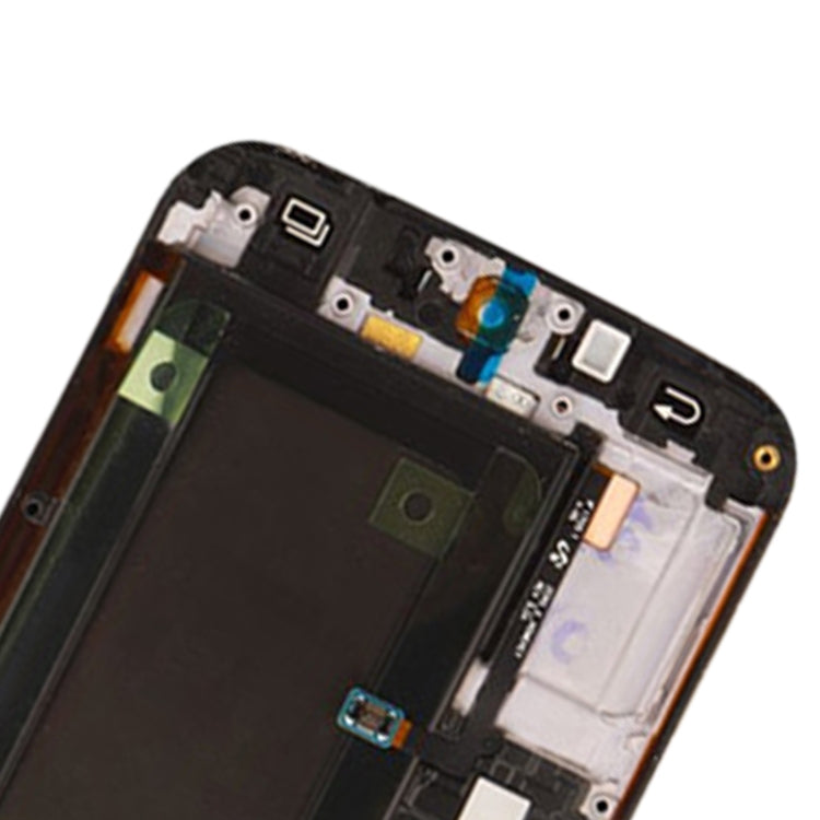 Original Super AMOLED LCD Screen For Samsung Galaxy S6 Edge SM-G925F Digitizer Full Assembly with Frame (White) - free shipping - PMC TechLife - Order now!