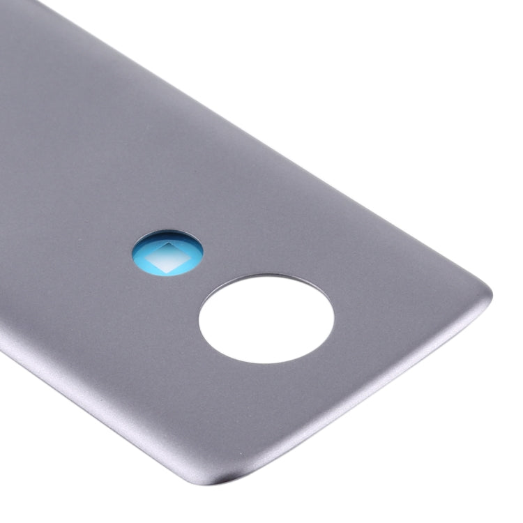 Battery Back Cover for Motorola Moto E5 (Grey) - Back Cover by PMc TechLife | Online Shopping South Africa | PMc TechLife | Buy Now Pay Later Mobicred