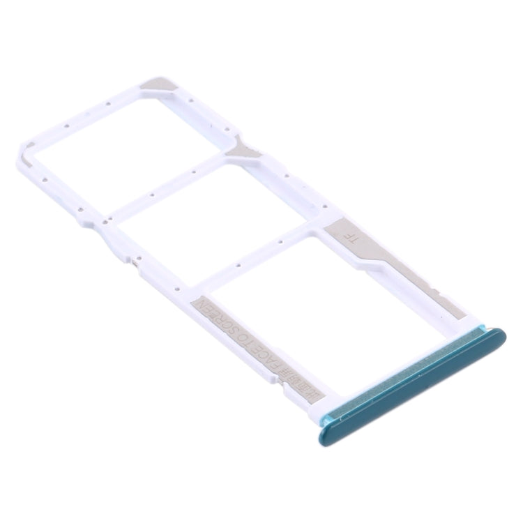 SIM Card Tray + SIM Card Tray + Micro SD Card Tray for Xiaomi Redmi 10X 4G / Redmi Note 9(Green) - Card Tray by PMc TechLife | Online Shopping South Africa | PMc TechLife | Buy Now Pay Later Mobicred