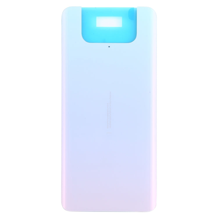 Glass Battery Back Cover for Asus Zenfone 7 ZS670KS(White) - Back Cover by PMc TechLife | Online Shopping South Africa | PMc TechLife | Buy Now Pay Later Mobicred