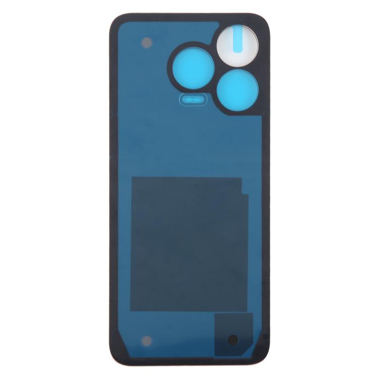 For ZTE Blade V70 Design Leather Material Battery Back Cover with Adhesive(Orange) - For ZTE by PMc TechLife | Online Shopping South Africa | PMc TechLife | Buy Now Pay Later Mobicred