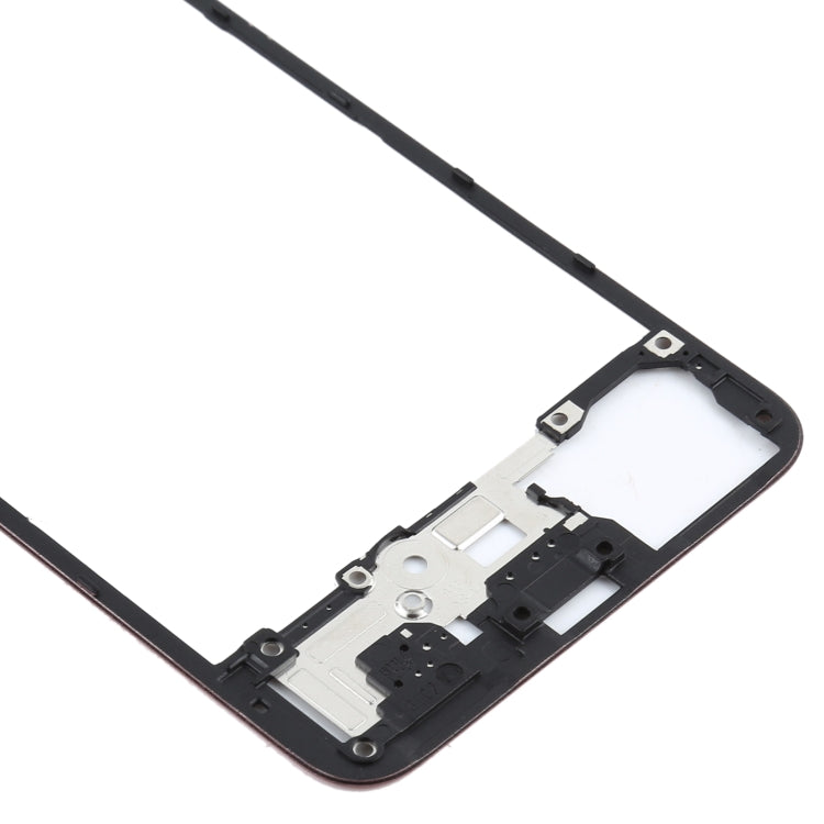 For OPPO Reno4 5G Back Housing Frame(Black) - Frame Bezel Plate by PMC Jewellery | Online Shopping South Africa | PMC Jewellery | Buy Now Pay Later Mobicred