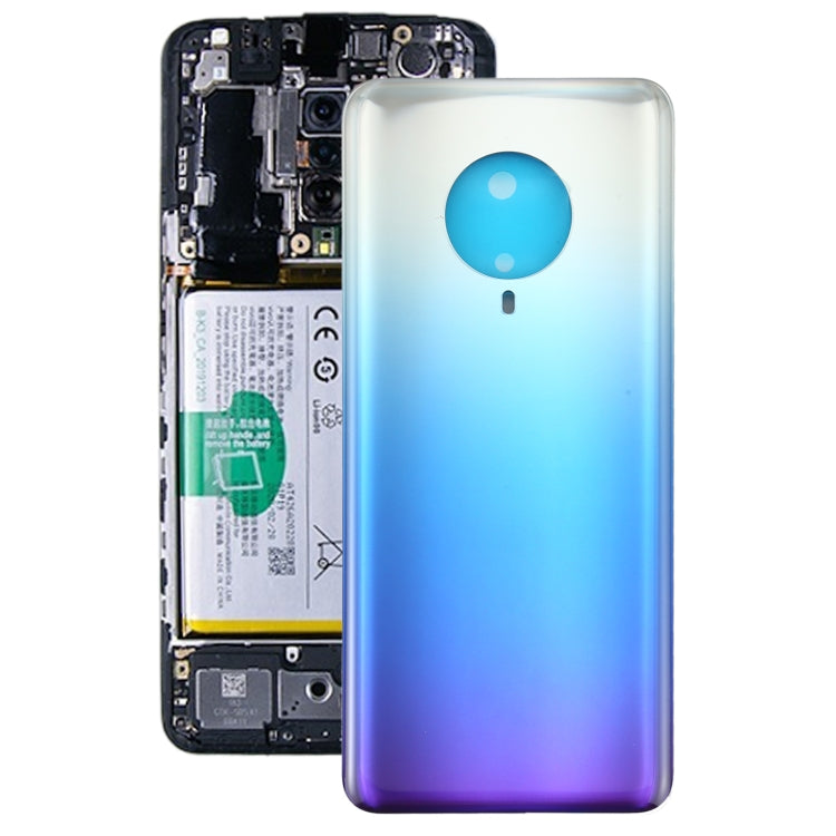 For Vivo S6 5G/V1962A/V1962BA Battery Back Cover (Blue) - Back Cover by PMC TechLife | Online Shopping South Africa | PMC TechLife | Buy Now Pay Later Mobicred