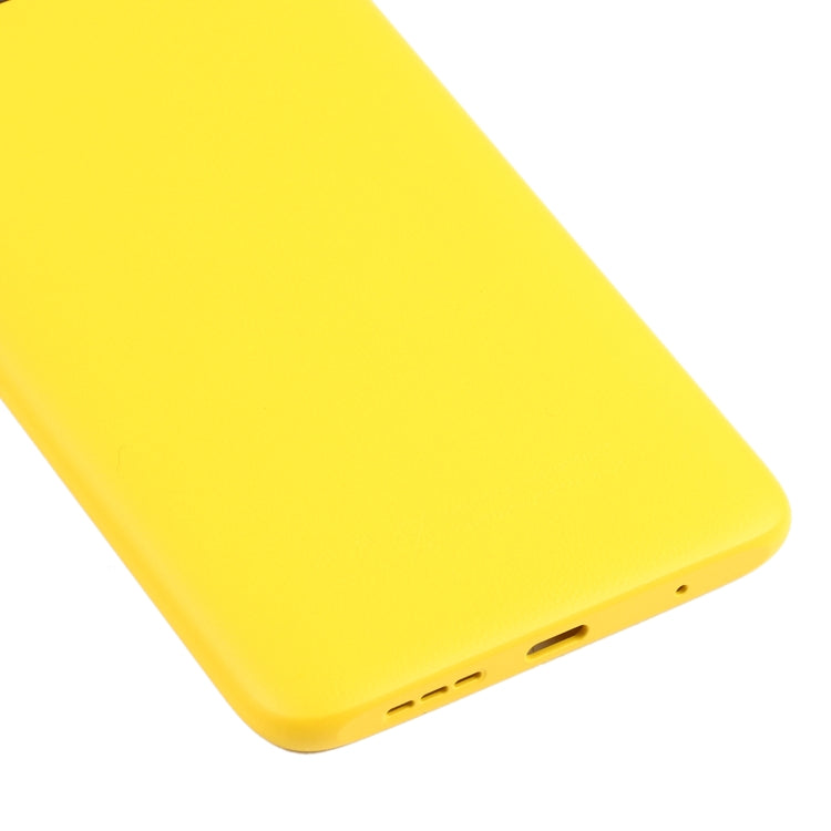 Original Battery Back Cover for Xiaomi Poco M3 M2010J19CG(Yellow) - Back Cover by PMC TechLife | Online Shopping South Africa | PMC TechLife | Buy Now Pay Later Mobicred