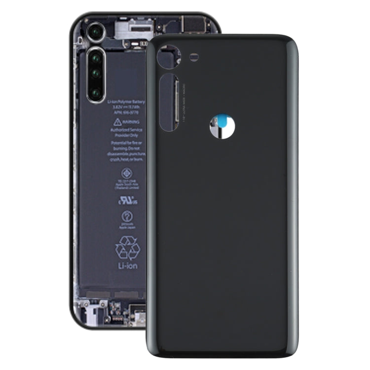 Battery Back Cover for Motorola Moto G8 Power (Black) - Back Cover by PMc TechLife | Online Shopping South Africa | PMc TechLife | Buy Now Pay Later Mobicred
