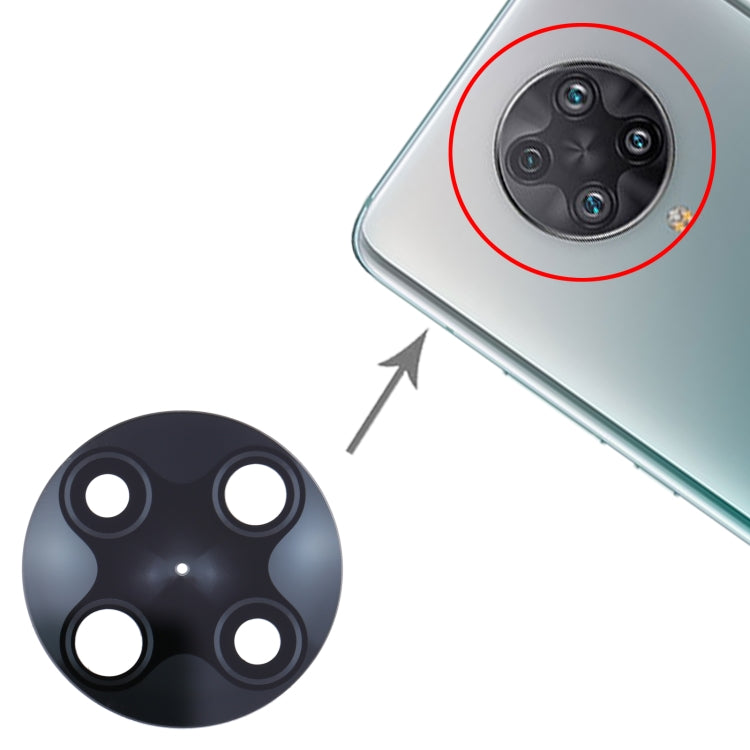 10 PCS Back Camera Lens for Xiaomi Redmi K30 Ultra / M2006J10C - Camera by PMc TechLife | Online Shopping South Africa | PMc TechLife | Buy Now Pay Later Mobicred