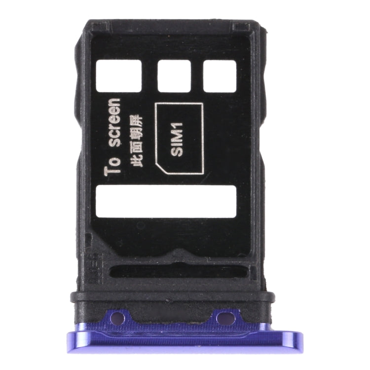SIM Card Tray + SIM Card Tray for Huawei Nova 7 5G (Purple) - Card Socket by PMc TechLife | Online Shopping South Africa | PMc TechLife | Buy Now Pay Later Mobicred