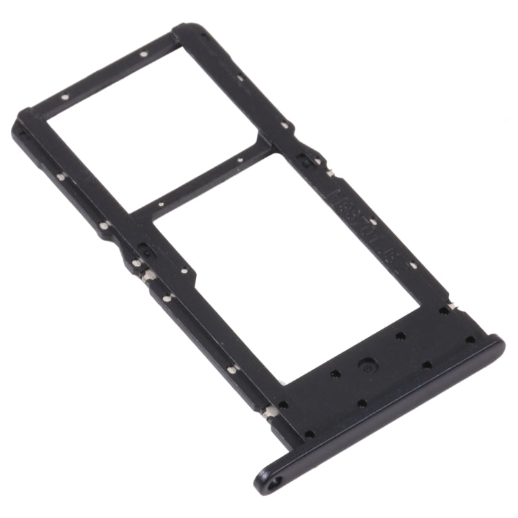 SIM Card Tray + SIM Card Tray / Micro SD Card Tray for Honor Play4 (Black) - Card Socket by PMc TechLife | Online Shopping South Africa | PMc TechLife | Buy Now Pay Later Mobicred