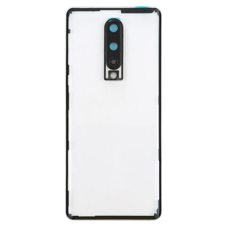 For OnePlus 8 Battery Back Cover With Camera Lens (Transparent) - Back Cover by PMC TechLife | Online Shopping South Africa | PMC TechLife