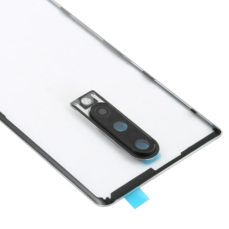 For OnePlus 8 Battery Back Cover With Camera Lens (Transparent) - Back Cover by PMC TechLife | Online Shopping South Africa | PMC TechLife