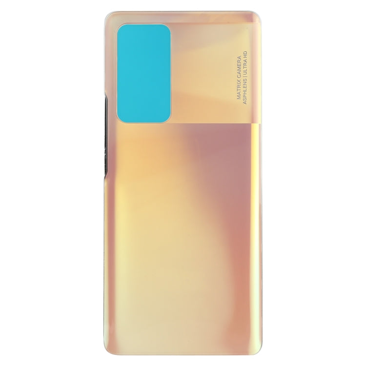Battery Back Cover for Honor V40(Gold) - Back Cover by PMC TechLife | Online Shopping South Africa | PMC TechLife | Buy Now Pay Later Mobicred