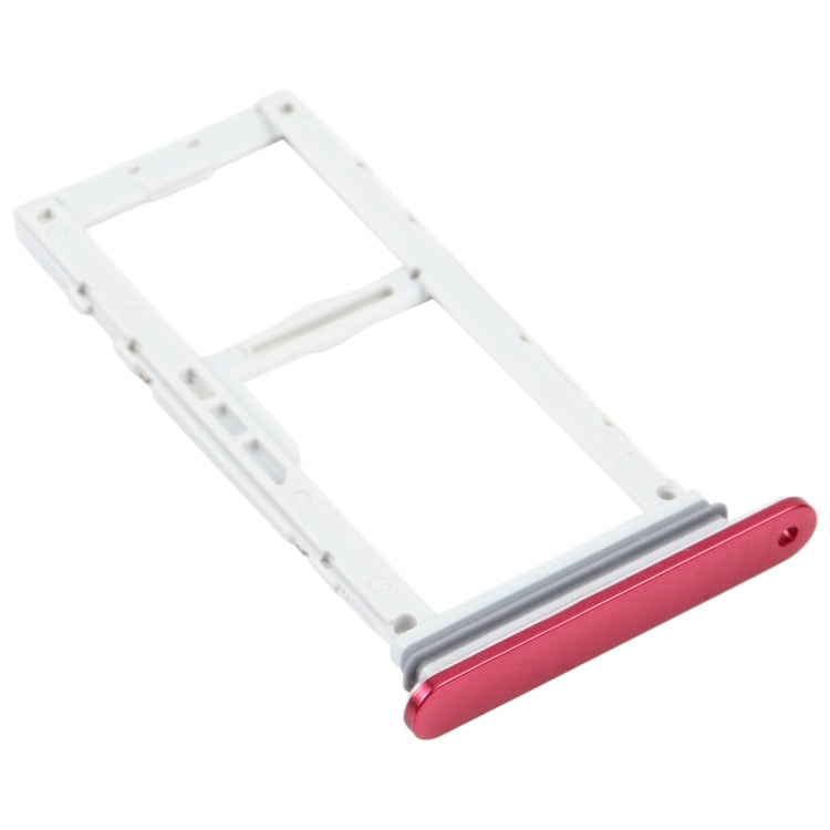 SIM Card Tray + SIM Card Tray / Micro SD Card Tray for LG Velvet 5G LM-G900N LM-G900EM LM-G900 LM-G900TM (Red) - For LG by PMC Jewellery | Online Shopping South Africa | PMC Jewellery | Buy Now Pay Later Mobicred