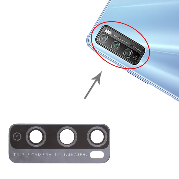 For Huawei Enjoy 20 Pro 10pcs Back Camera Lens - Camera by PMC TechLife | Online Shopping South Africa | PMC TechLife | Buy Now Pay Later Mobicred