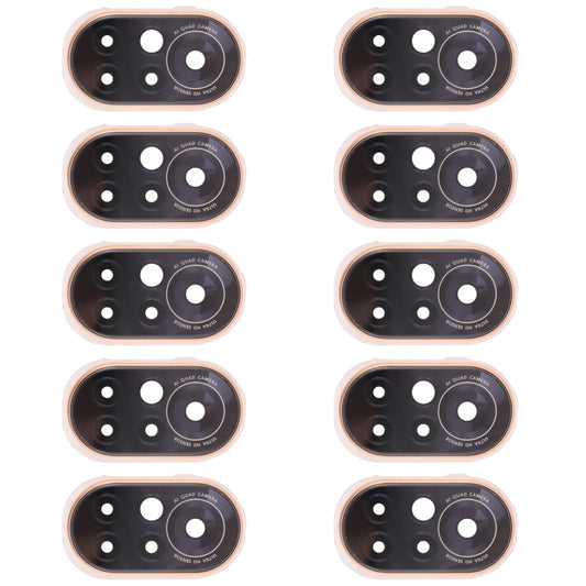 For Huawei Nova 8 5G  10pcs Camera Lens Cover (Gold) - Camera by PMC Jewellery | Online Shopping South Africa | PMC Jewellery | Buy Now Pay Later Mobicred