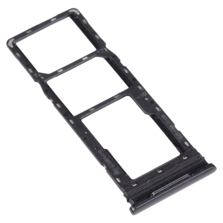 For infinix Smart 5 X657 X657C SIM Card Tray + SIM Card Tray + Micro SD Card Tray (Black) - Card Tray by PMC TechLife | Online Shopping South Africa | PMC TechLife