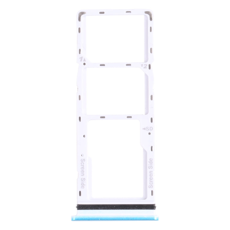 For Infinix Note 8i X683 SIM Card Tray + SIM Card Tray + Micro SD Card Tray (Green) - Card Tray by PMc TechLife | Online Shopping South Africa | PMc TechLife | Buy Now Pay Later Mobicred