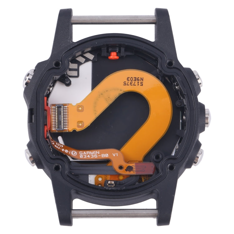 LCD Screen and Digitizer Full Assembly With Frame for Garmin Fenix 5S Plus Sapphire Version(Silver) - For Garmin by PMC Jewellery | Online Shopping South Africa | PMC Jewellery