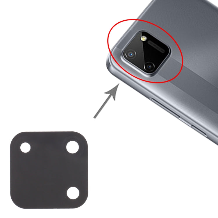 For OPPO Realme C11 RMX2185 10pcs Back Camera Lens - Camera Series by PMc TechLife | Online Shopping South Africa | PMc TechLife | Buy Now Pay Later Mobicred