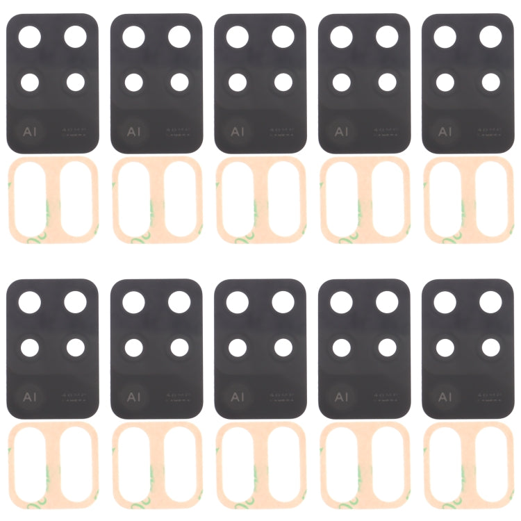 For OPPO F19 Pro CPH2285 10pcs Back Camera Lens - Camera Series by PMc TechLife | Online Shopping South Africa | PMc TechLife | Buy Now Pay Later Mobicred