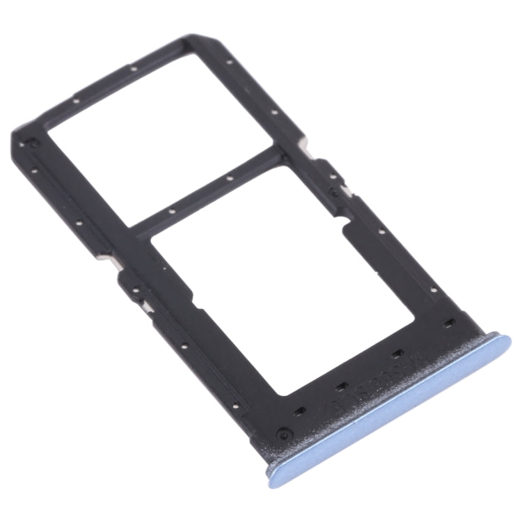 For OPPO Realme V5 5G  SIM Card Tray + SIM Card Tray / Micro SD Card Tray (Silver) - Card Socket by PMc TechLife | Online Shopping South Africa | PMc TechLife | Buy Now Pay Later Mobicred