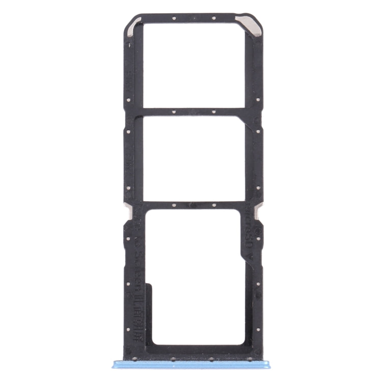For OPPO Realme V13 5G SIM Card Tray + SIM Card Tray + Micro SD Card Tray (Silver) - Card Socket by PMc TechLife | Online Shopping South Africa | PMc TechLife | Buy Now Pay Later Mobicred