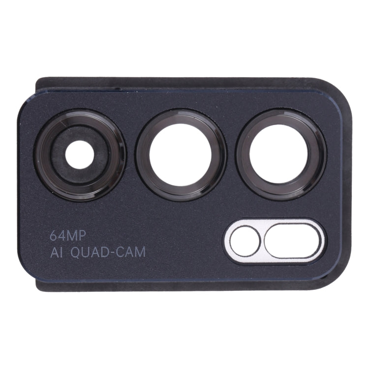 For OPPO Reno6 5G PEQM00, CPH2251 Camera Lens Cover (Black) - Camera Series by PMc TechLife | Online Shopping South Africa | PMc TechLife | Buy Now Pay Later Mobicred
