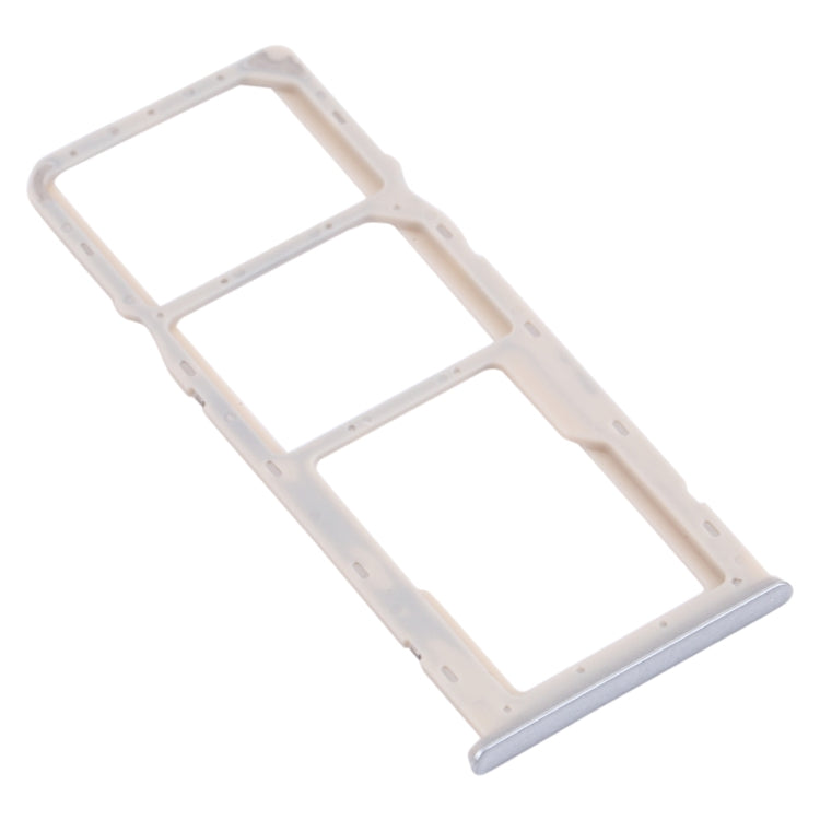 For OPPO A35 CPH2179  SIM Card Tray + SIM Card Tray + Micro SD Card Tray (White) - Card Socket by PMc TechLife | Online Shopping South Africa | PMc TechLife | Buy Now Pay Later Mobicred