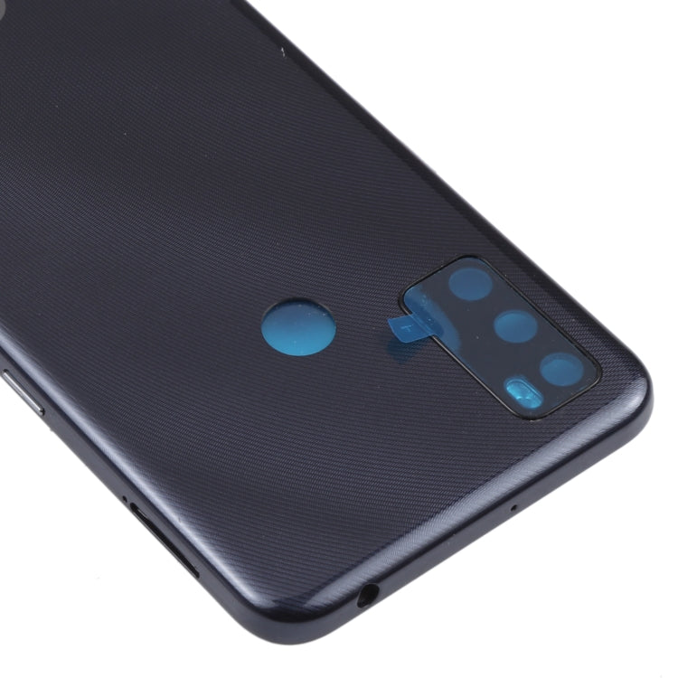For Alcatel 1S (2021) 6025 Battery Back Cover  (Black) - Back Cover by PMC TechLife | Online Shopping South Africa | PMC TechLife | Buy Now Pay Later Mobicred