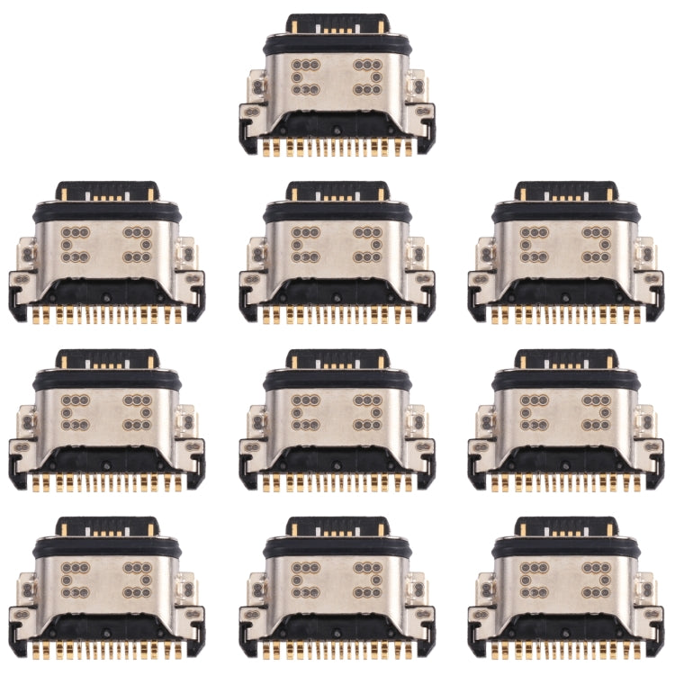 For vivo S7 5G 10pcs Charging Port Connector - Single Tail Connector by PMC TechLife | Online Shopping South Africa | PMC TechLife | Buy Now Pay Later Mobicred