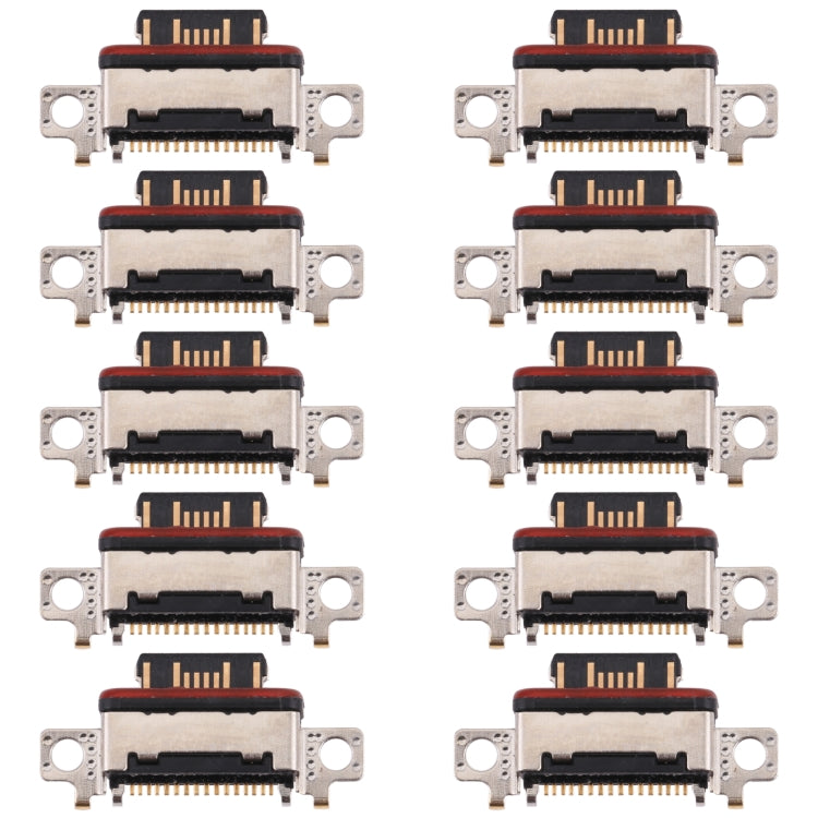 10 PCS Charging Port Connector for Xiaomi Mi 11 Pro M2102K1AC - Tail Connector by PMC TechLife | Online Shopping South Africa | PMC TechLife | Buy Now Pay Later Mobicred