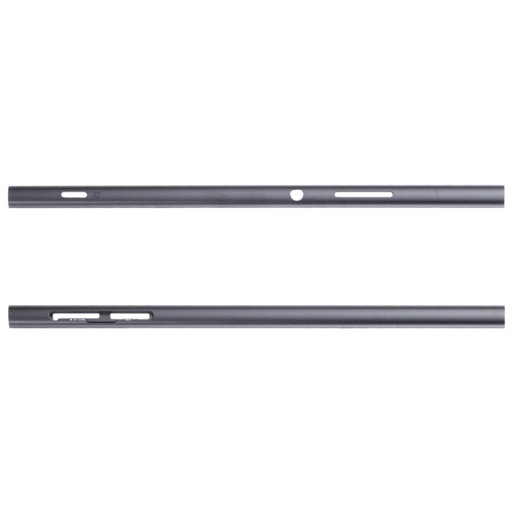 1 Pair Metal Side Part Sidebar For Sony Xperia XA2 Ultra(Black) - Frame Bezel Plate by PMC TechLife | Online Shopping South Africa | PMC TechLife | Buy Now Pay Later Mobicred
