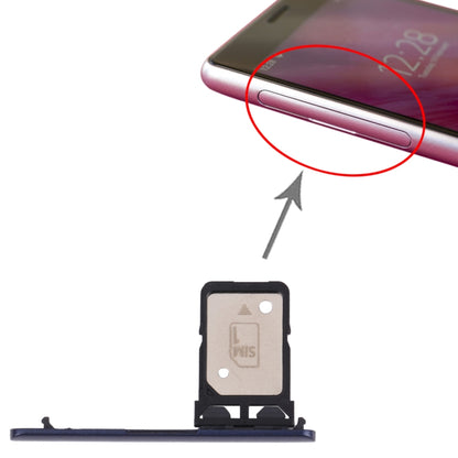 SIM Card Tray for Sony Xperia 10 Plus / 10 (Blue) - Card Tray by PMC Jewellery | Online Shopping South Africa | PMC Jewellery | Buy Now Pay Later Mobicred
