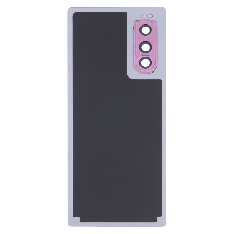 Battery Back Cover for Sony Xperia 5(Red) - Back Cover by PMC TechLife | Online Shopping South Africa | PMC TechLife | Buy Now Pay Later Mobicred