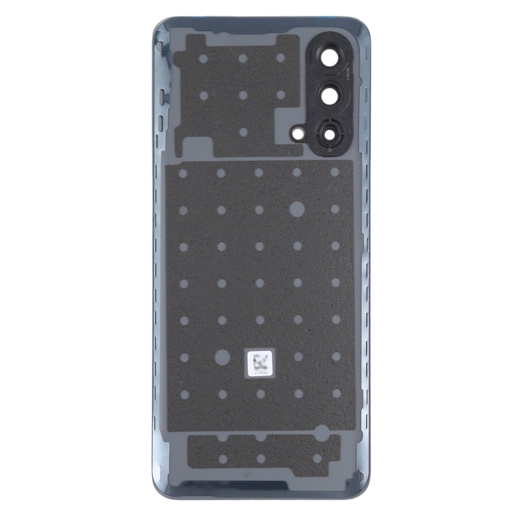 For OnePlus Nord CE 5G Battery Back Cover with Camera Lens Cover (Black) - Back Cover by PMC Jewellery | Online Shopping South Africa | PMC Jewellery | Buy Now Pay Later Mobicred