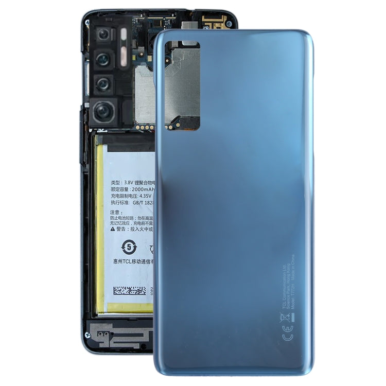 Original Battery Back Cover for TCL 20L / 20 Lite T774H, T774B(Blue) - For TCL by PMC TechLife | Online Shopping South Africa | PMC TechLife | Buy Now Pay Later Mobicred