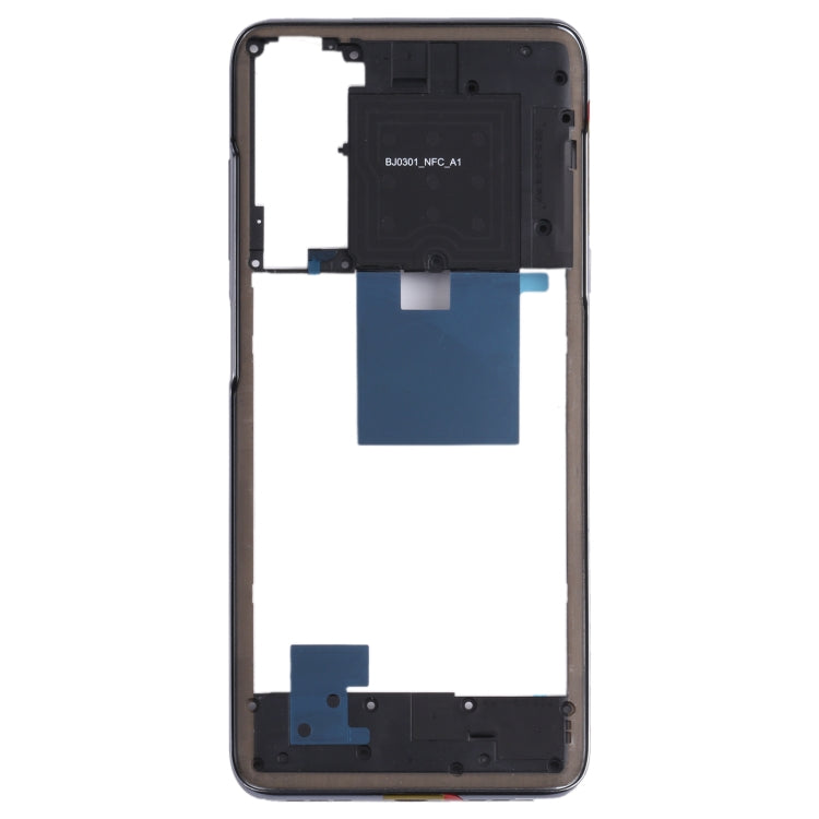 Original Middle Frame Bezel Plate for TCL 20L / 20 Lite T774H, T774B (Black) - For TCL by PMC TechLife | Online Shopping South Africa | PMC TechLife | Buy Now Pay Later Mobicred