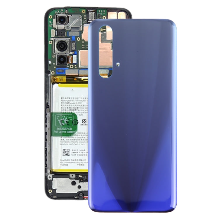 For OPPO Realme X3 / Realme X3 SuperZoom Battery Back Cover (Blue) - Back Cover by PMC TechLife | Online Shopping South Africa | PMC TechLife | Buy Now Pay Later Mobicred