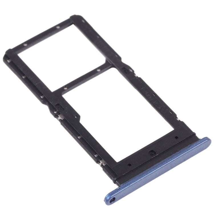 SIM Card Tray + SIM Card Tray / Micro SD Card Tray for Honor play 5T (Blue) - free shipping - PMc TechLife - Order now!