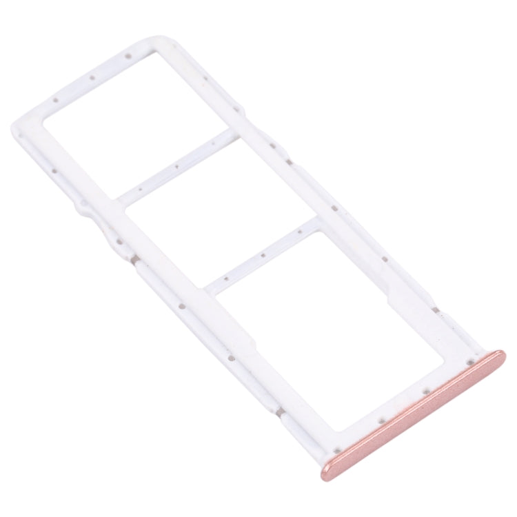 SIM Card Tray + SIM Card Tray + Micro SD Card Tray for Huawei Y9 (2018) (Pink) - Card Socket by PMc TechLife | Online Shopping South Africa | PMc TechLife | Buy Now Pay Later Mobicred