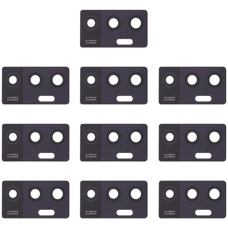 For Vivo S10e 10pcs Back Camera Lens - Camera Parts by PMC TechLife | Online Shopping South Africa | PMC TechLife